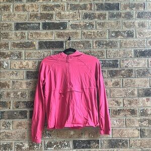 Crewcuts Pink Zip-Up Hoodie Sweatshirt